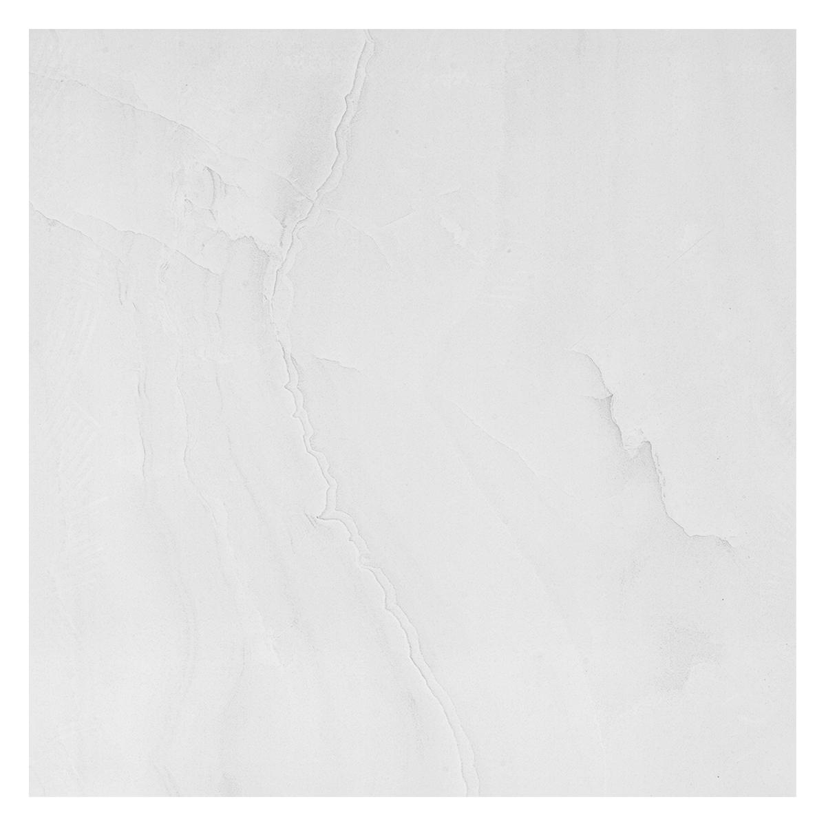 Porcelanato Marbled Gris Brillante - 60X60 cm - 1.44 m2