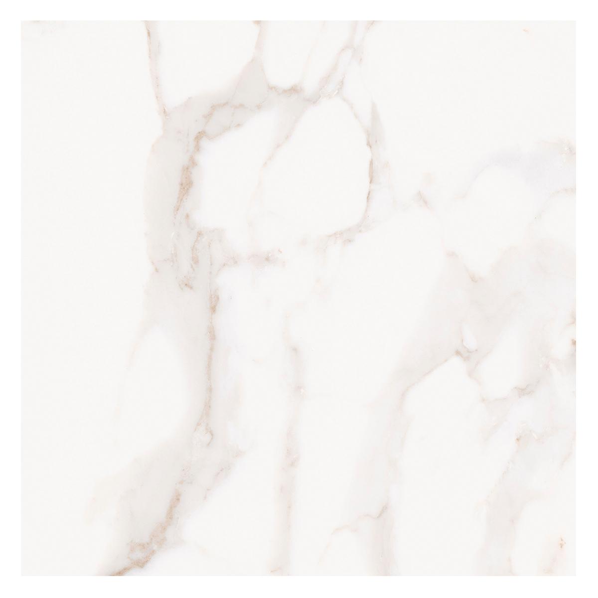 Piso Calacata Blanco Brillante - 60X60 cm - 2.52 m2
