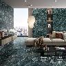 Porcelanato Tele Di Marmol Verde Brillante - 60X120 cm - 1.44 m2