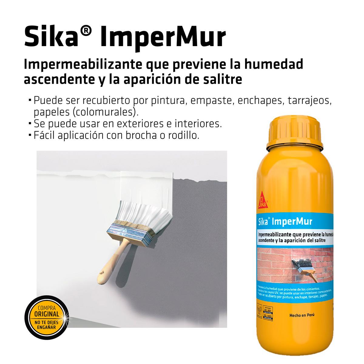 Resina De Impregnación Impermur - 1 L