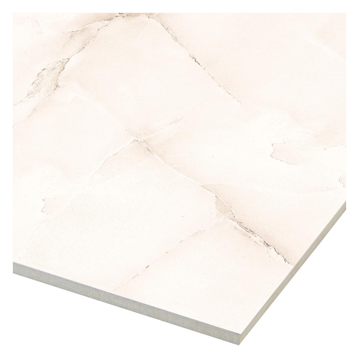 Porcelanato Marbled Blanco Brillante - 60X60 cm - 1.44 m2