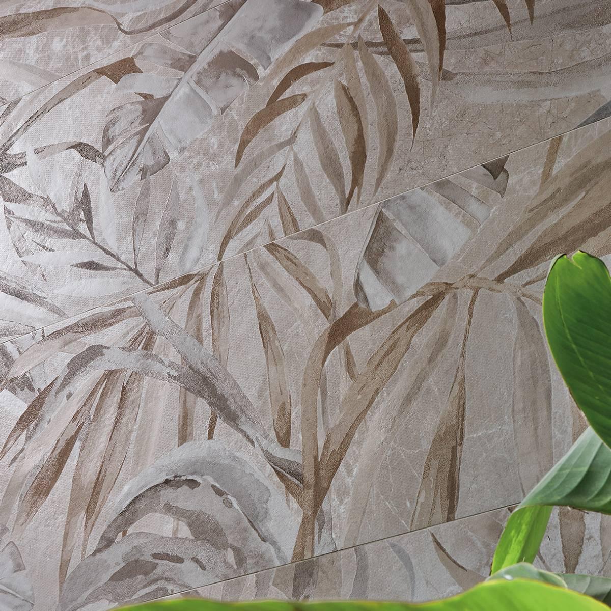 Mayolica Keraben Palms Art Multicolor Vecchio Mate Rect. Dest. 39.8X119.8 Caja 1.44 M2
