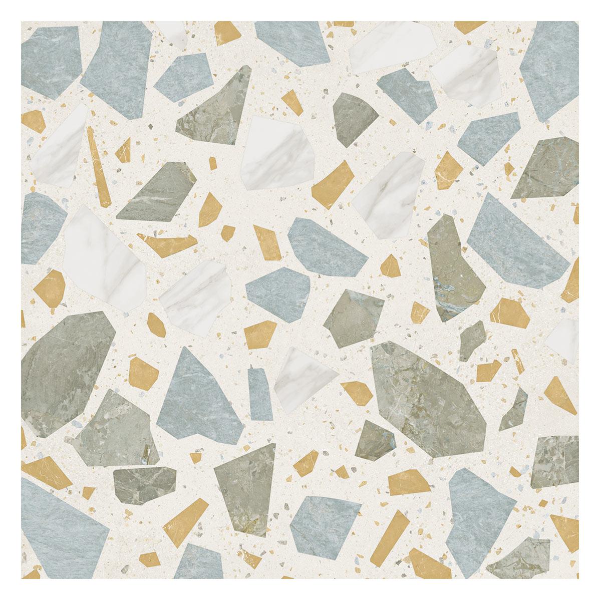 Porcelanato Ceusa Flakes Mix Natural Rect. Dest. 120X120 Caja 1.44 M2