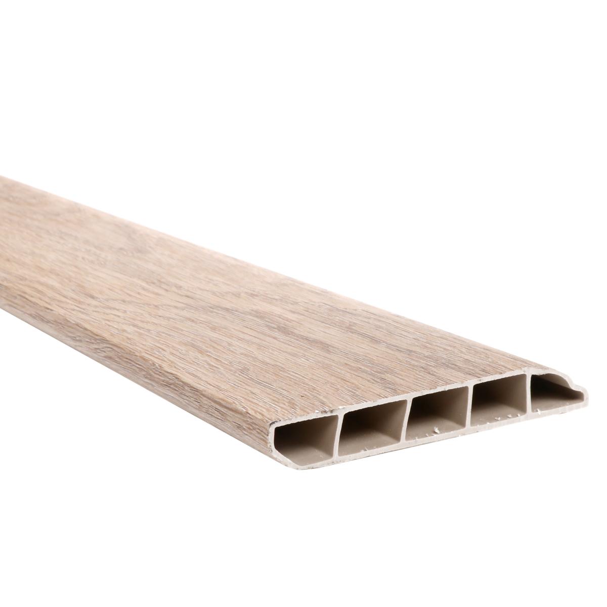 Zócalo Roble Beige Mate - 8X240 cm