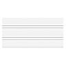 Mayólica Faenza White Acetinado Rectificado - 36 x 73 cm - 1.58 m2
