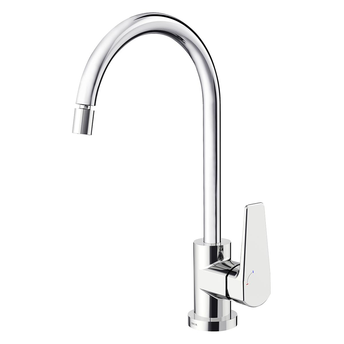 Monocomando Lift Para Lavadero - Plateado