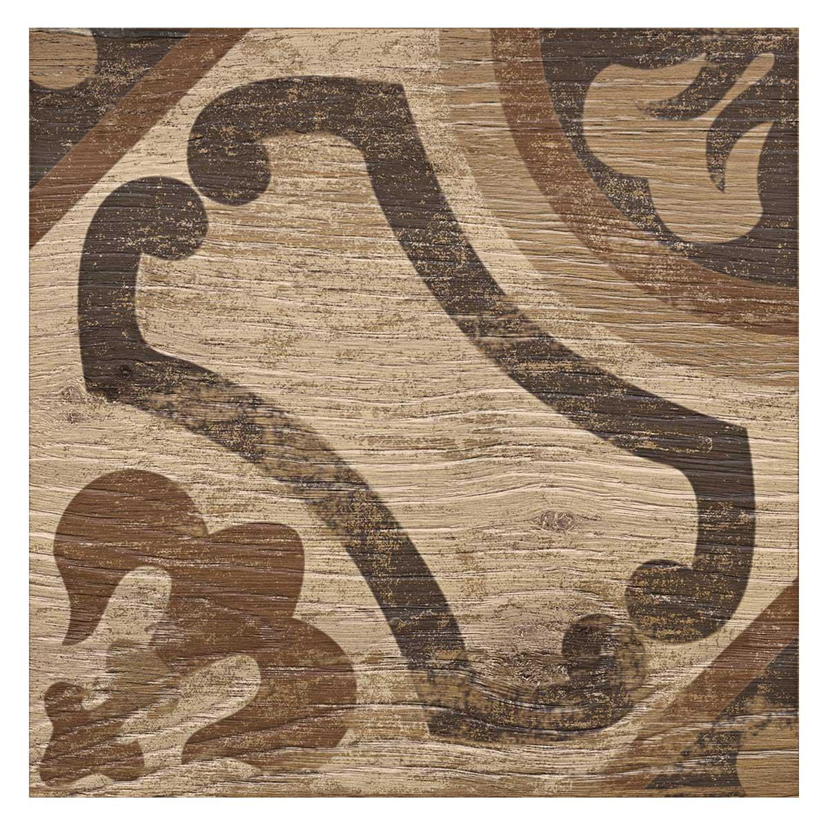 Porcelanato Hidraulicwood Moka Mate - 20x20 - 0.60 m2