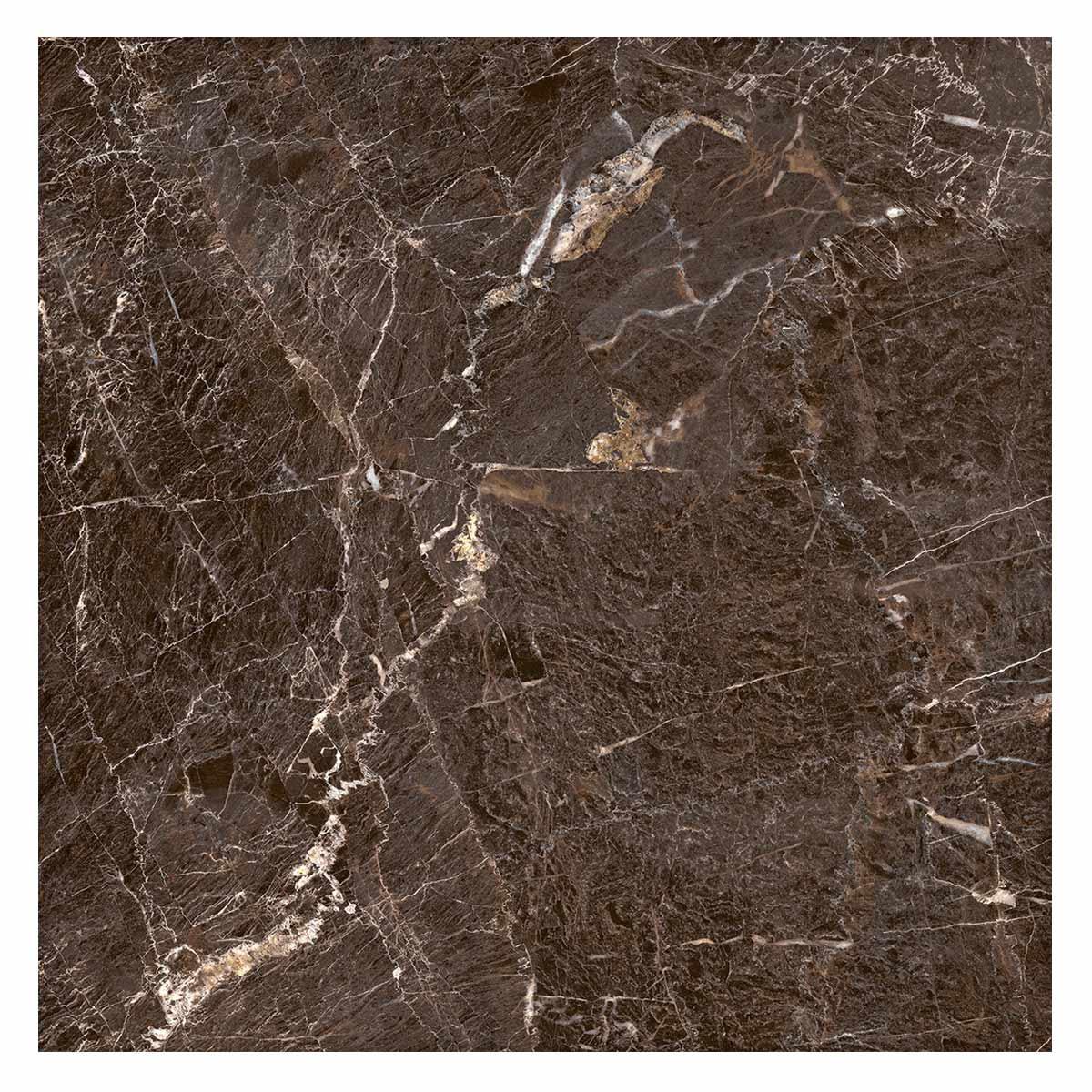 Piso Marmo Brown Dark Pulido Rectificado - 72 x 72 cm - 2.07 m2