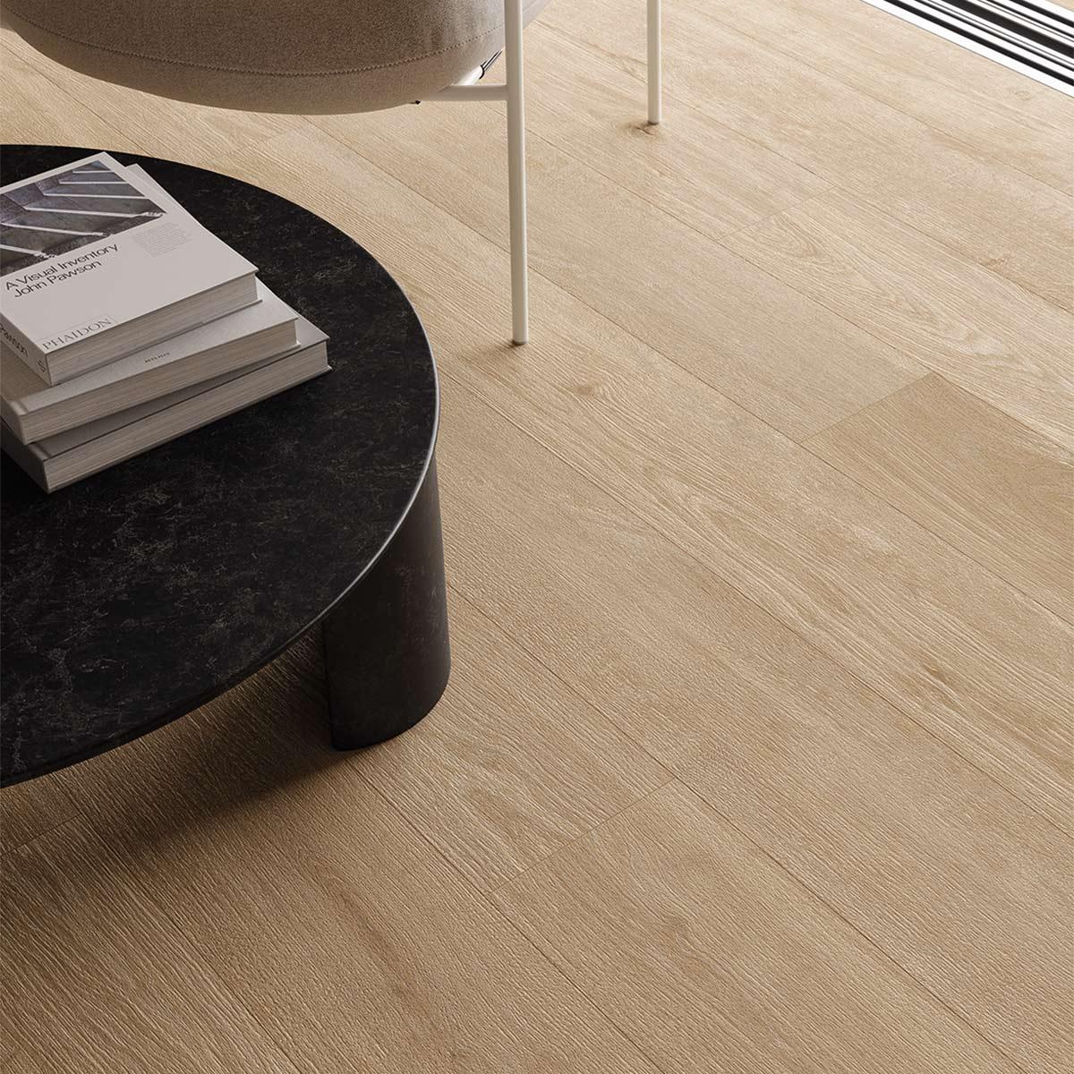 Porcelanato Elixir Beige Oscuro Natural - 20X150 cm - 2.10 m2