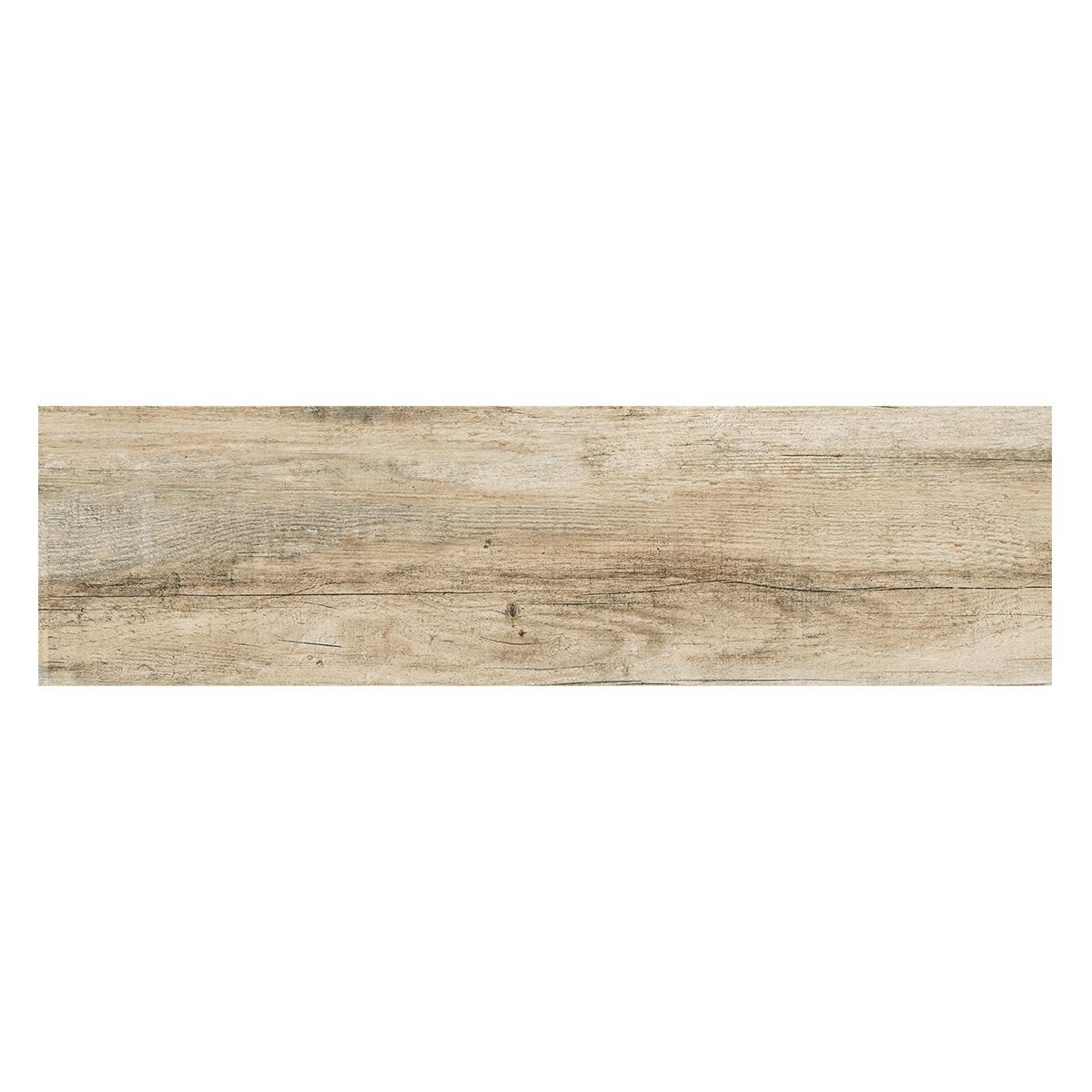 Porcelanato Umbria Crema Mate - 20X75 cm - 1.05 m2