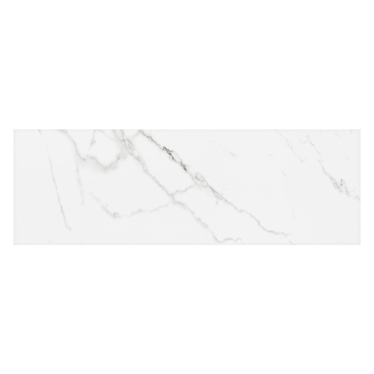 Mayólica Carrara Blanco/Gris Mate - 30X90.2 cm - 1.62 m2