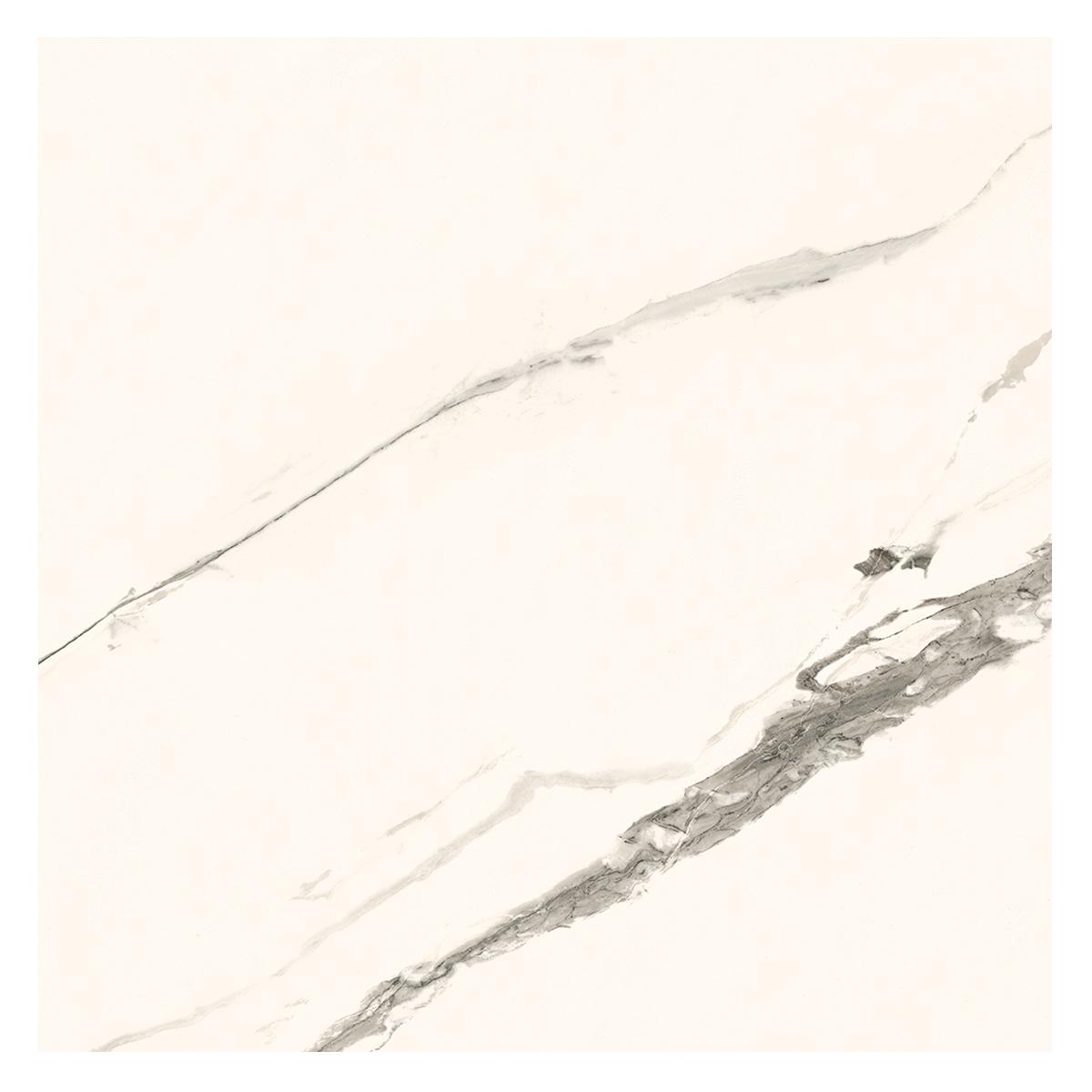 Gres Porcelánico Calacatta Grey Super Gloss - 60 x 60 cm - 1.44 m2