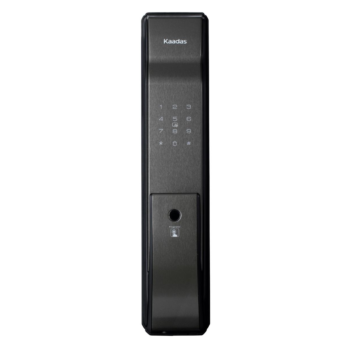 Cerradura Digital Push Pull K9 Para Residencial - Aluminio