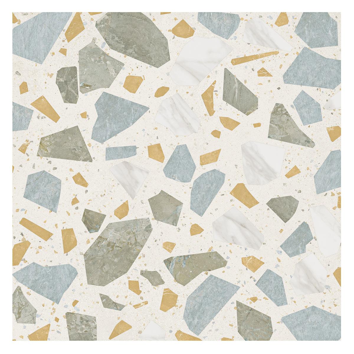 Porcelanato Ceusa Flakes Mix Natural Rect. Dest. 120X120 Caja 1.44 M2