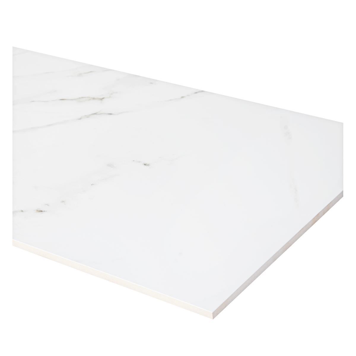 Mayólica Carrara Blanco Brillante - 33.3X100 cm - 1.66 m2