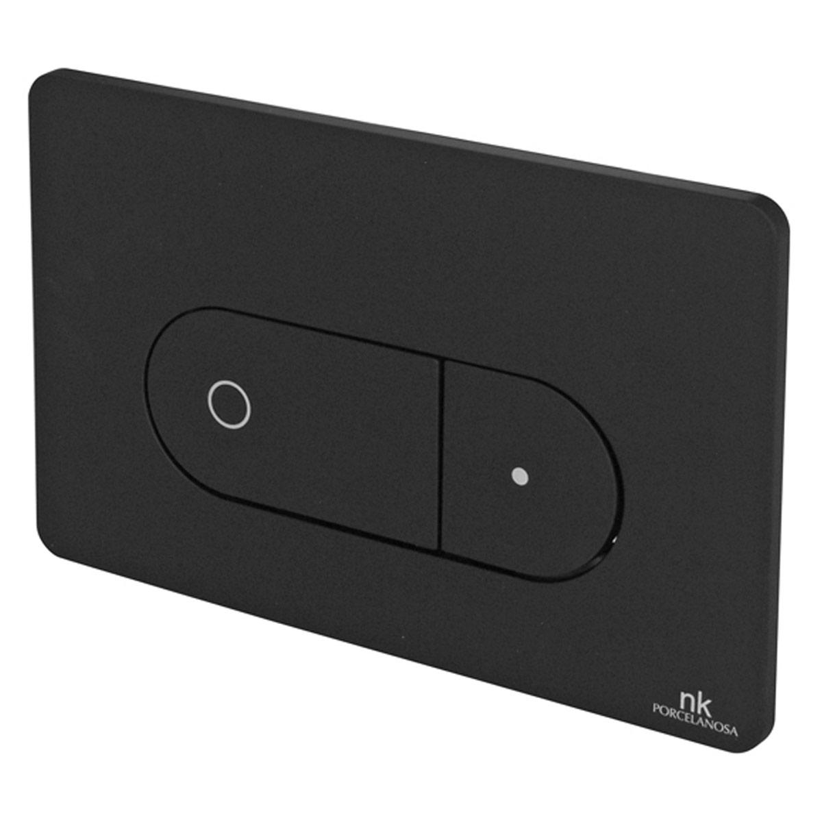 Pulsador Acro Frontal Doble Smart - Negro