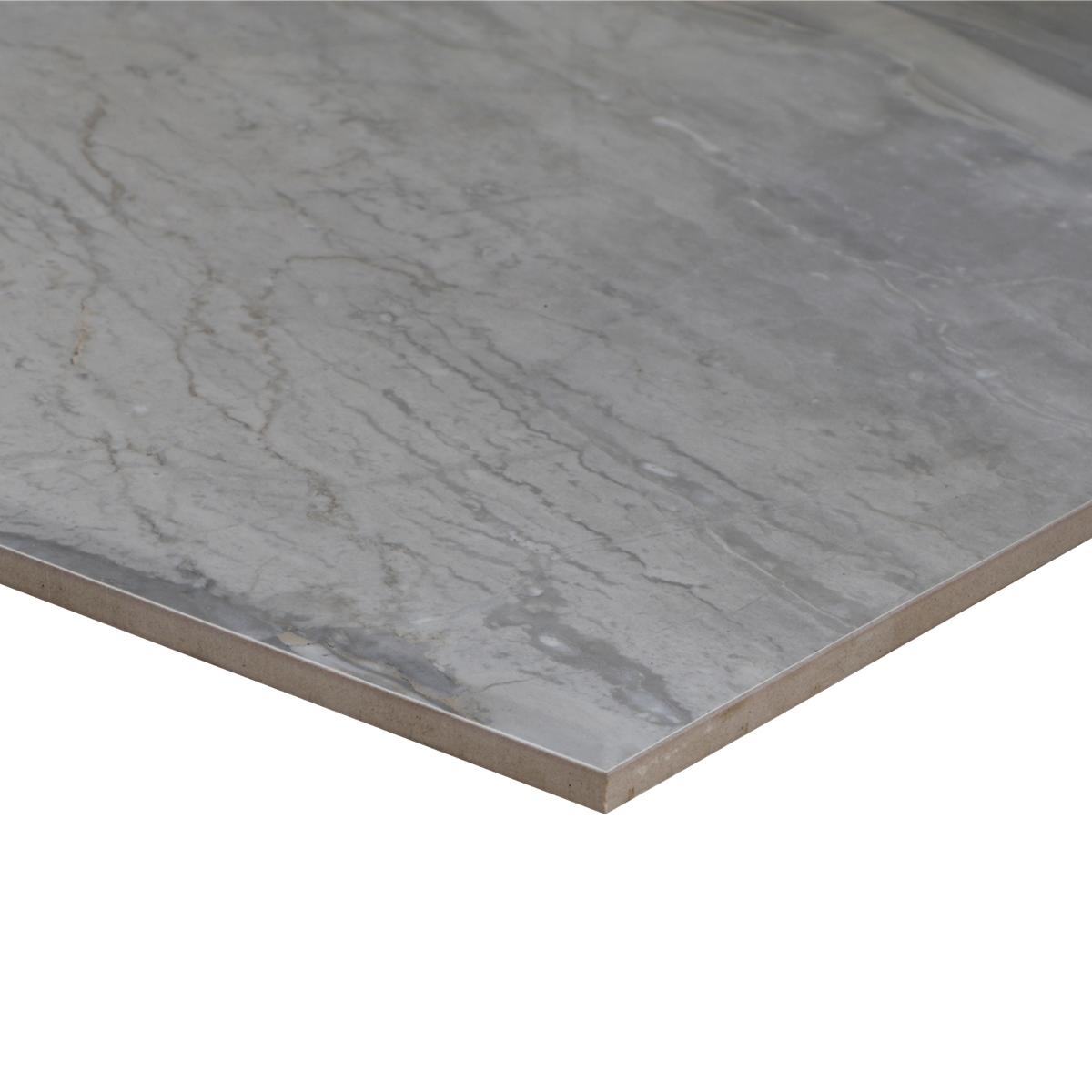 Porcelanato Marmol Gris Pulido - 60X120 cm - 1.44 m2