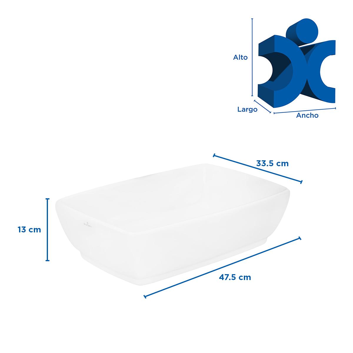 Bowl Belen Para Sobreponer - Blanco