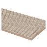 Gres Porcelánico Nuez Wood Panel - 58 x 118 cm - 1.38 m2