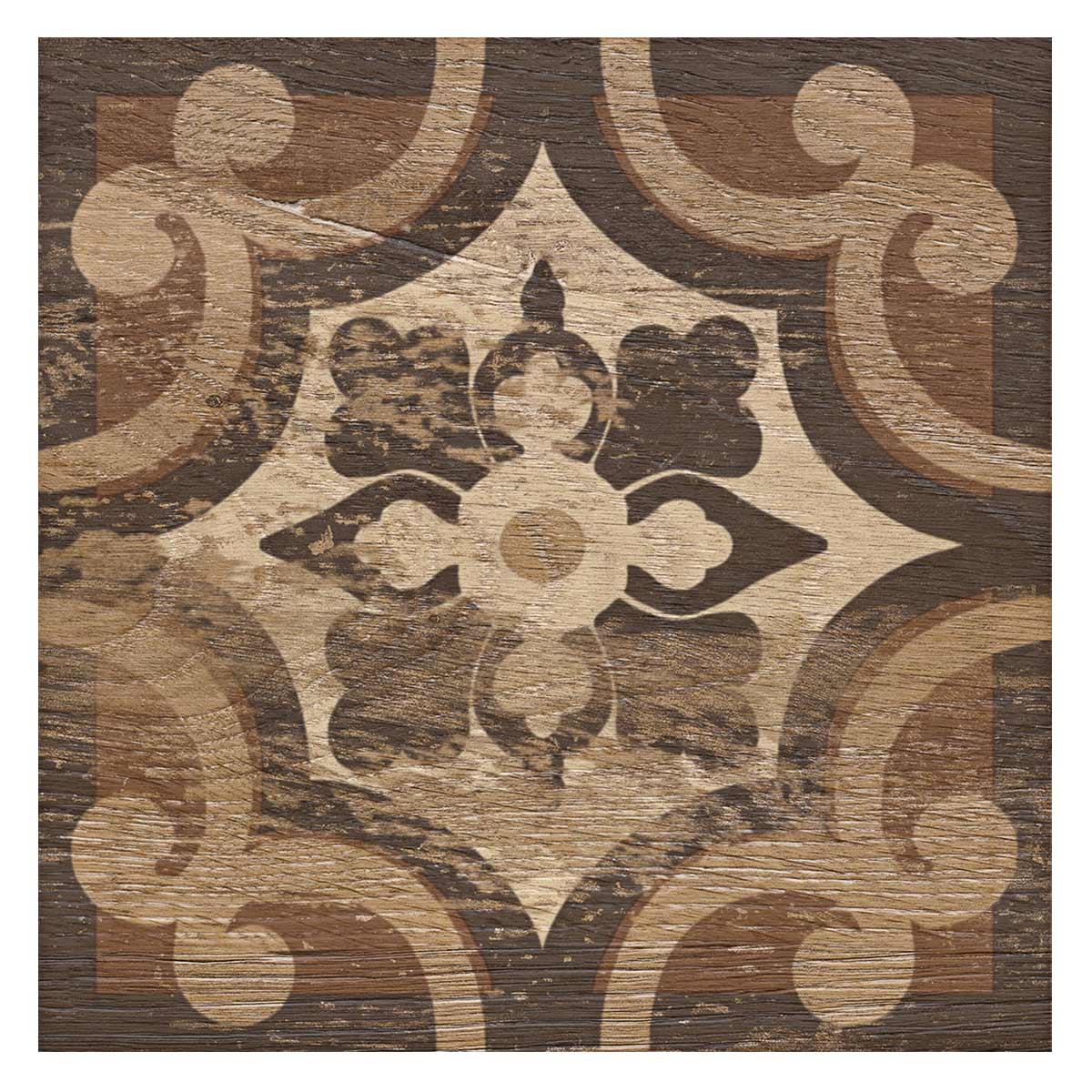 Porcelanato Hidraulicwood Moka Mate - 20x20 - 0.60 m2