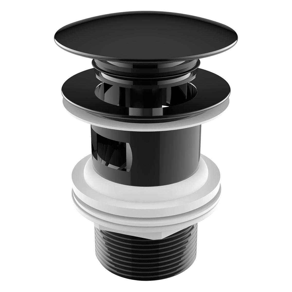Desagüe Aqua Click Clack Waste - Negro