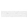 Porcelanato Luster Decor White Mate - 29.1 x 117 cm - 1.36 m2