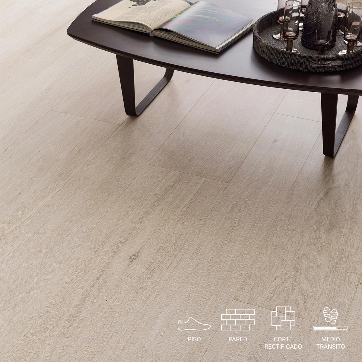Porcelanato Devon Hueso Mate - 19.3X180 cm - 1.04 m2