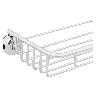 Jabonera Repisa Rectangular Acero Inoxidable - 20X10X4