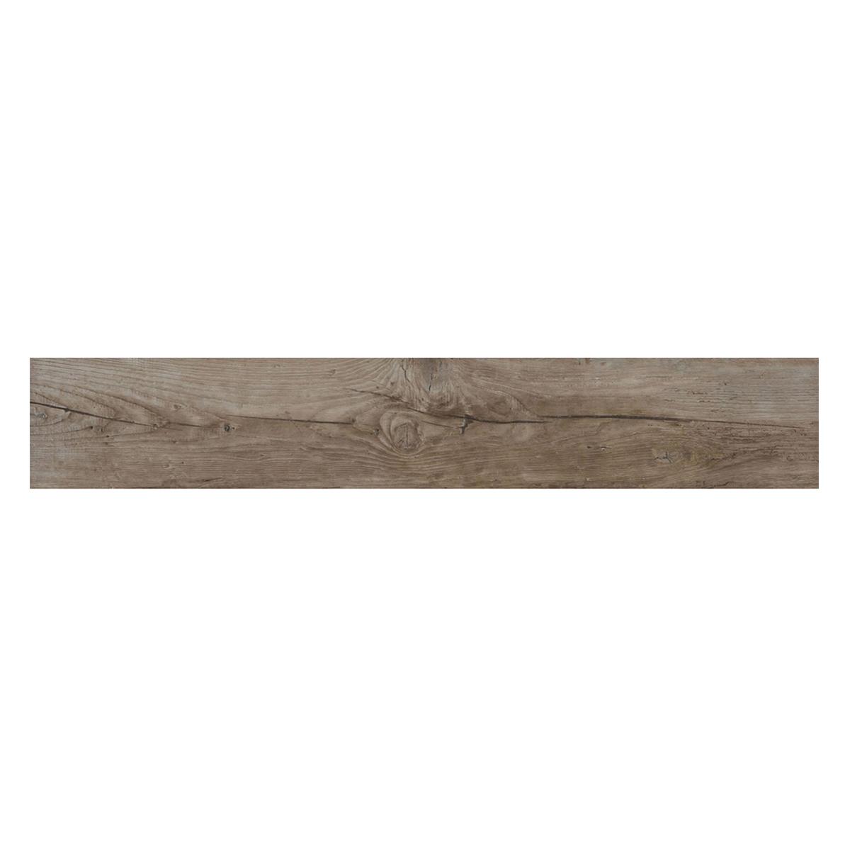 Porcelanato Hunter Marron Acetinado - 19.7x120 - 1.65 m2