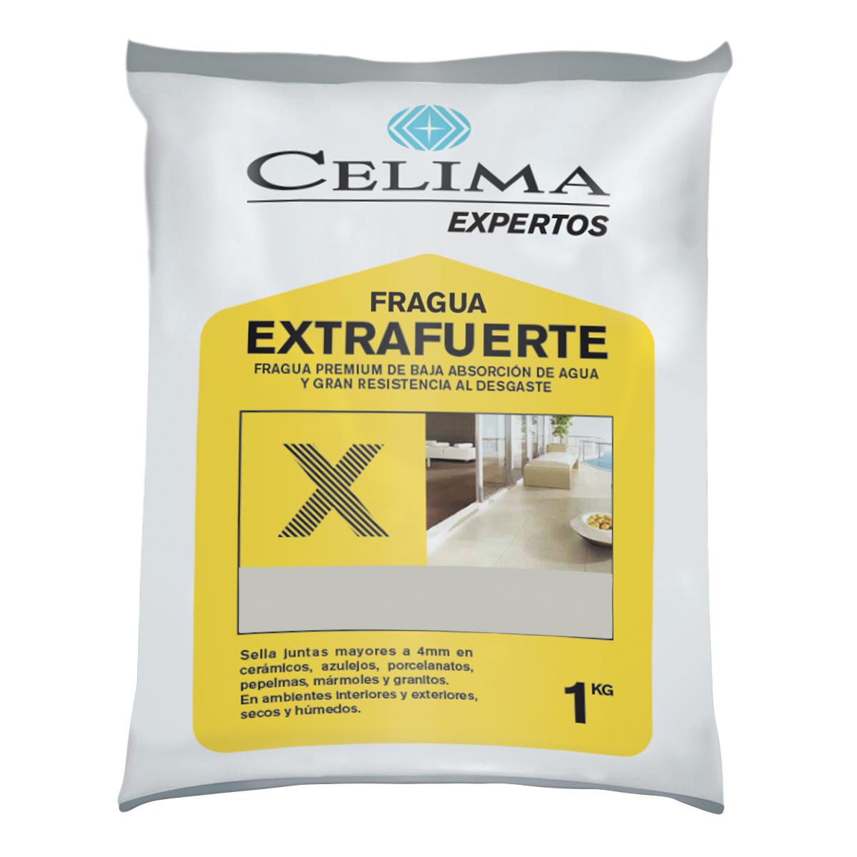 Fragua Premium Extrafuerte Gris - 1 KG