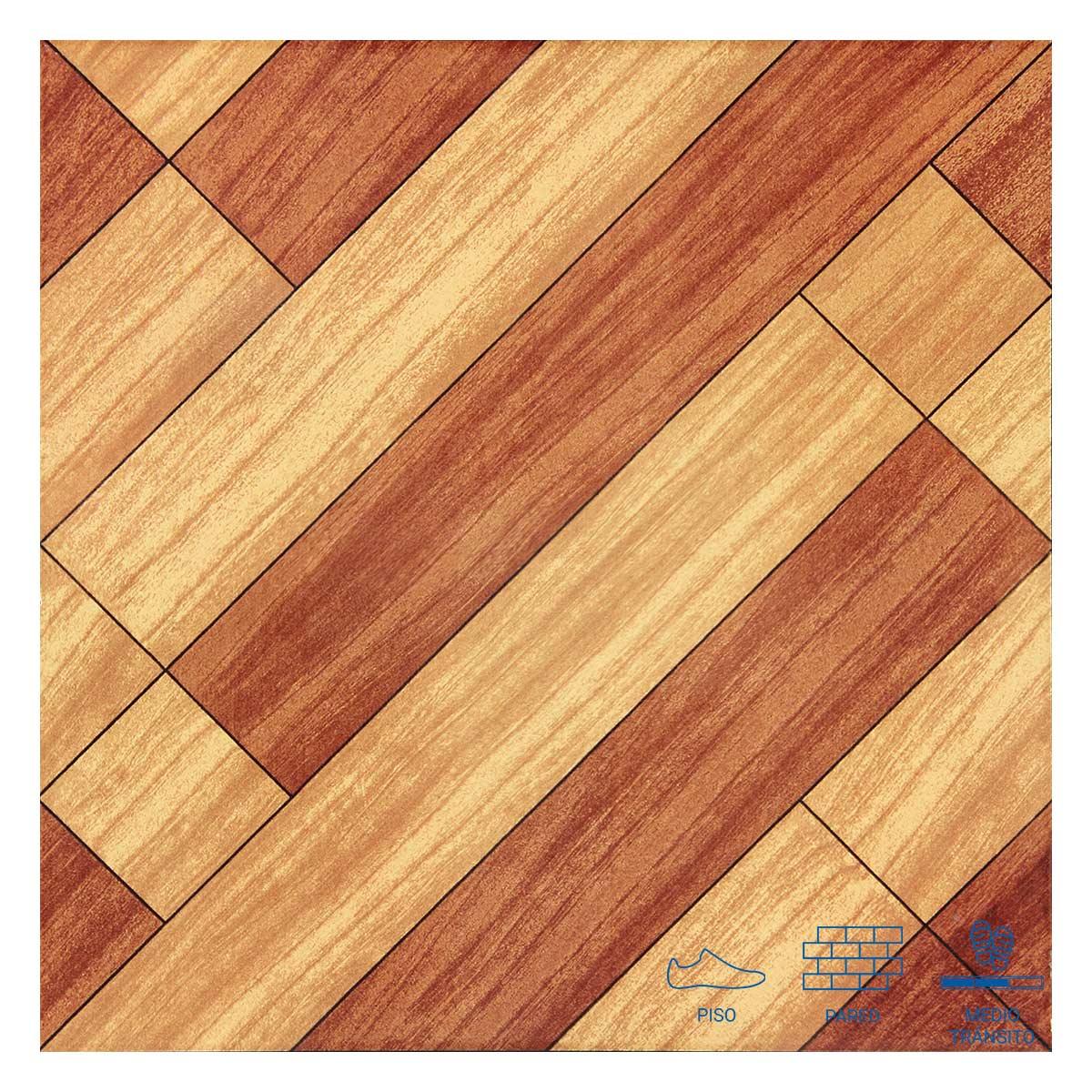 Piso Ladero Caramelo Brillante - 45X45 cm - 2.03 m2