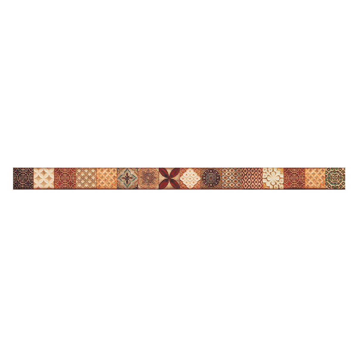 Listelo Marruecos Beige Mate - 3X45 cm - 1 pza