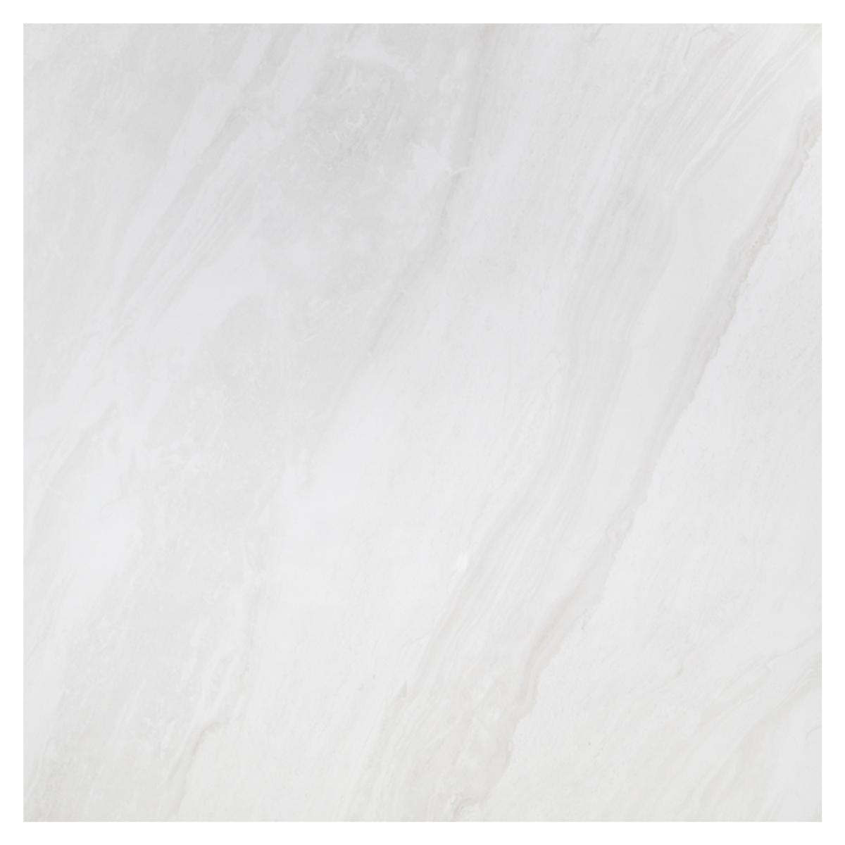 Porcelanato Marmol Blanco Pulido - 80X80 cm - 1.92 m2