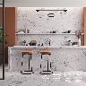 Porcelanato Borgia Blanco Mate - 60X60 cm - 1.44 m2