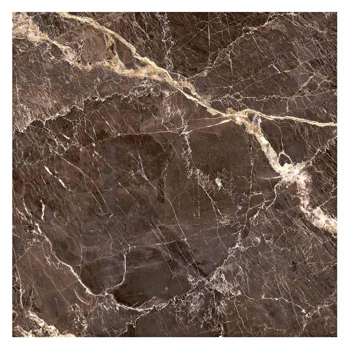 Piso Marmo Brown Dark Pulido Rectificado - 72 x 72 cm - 2.07 m2