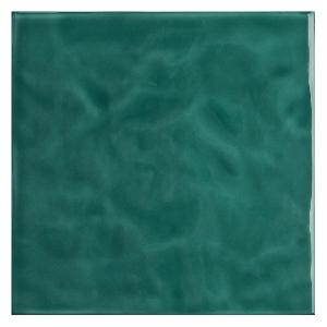 Mayólica Verde Jade Onda Brillante - 20 x 20 cm - 1.48 m2