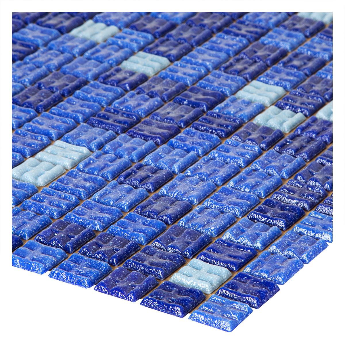 Pepelma Comp Azul Brillante - 32.7X32.7 cm - 4.28 m2