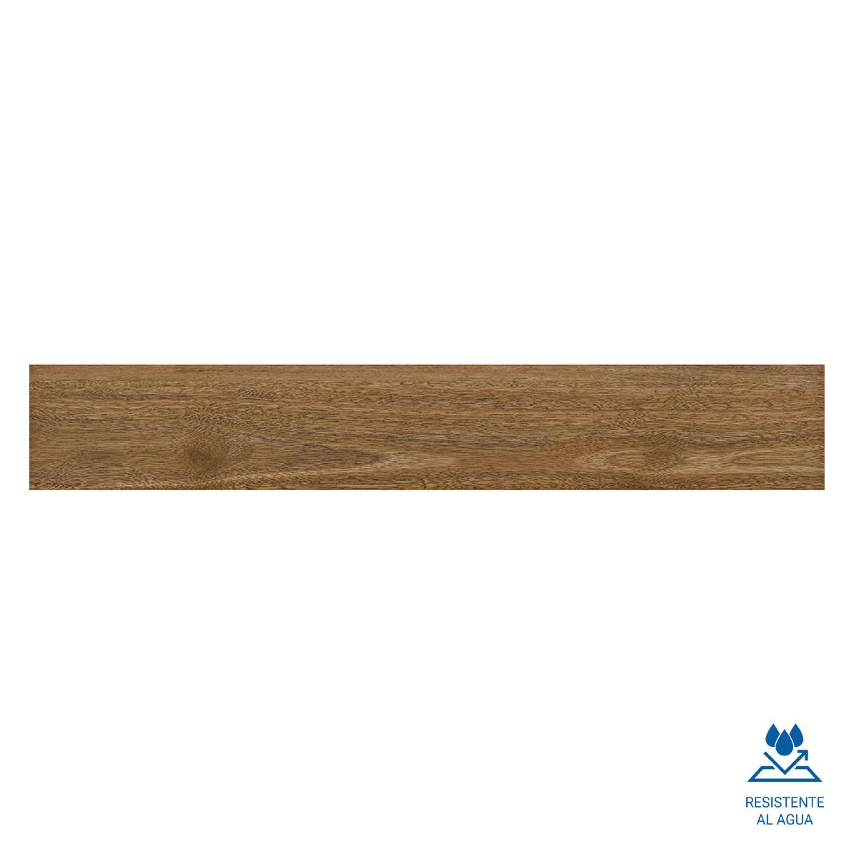 Piso SPC Kona Marrón - 18.2X122 cm - 2.22 m2