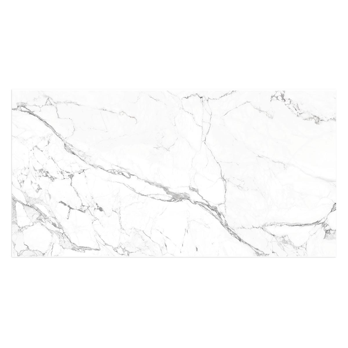 Porcelanato Venato Blanco Mate - 60X120 cm - 1.44 m2