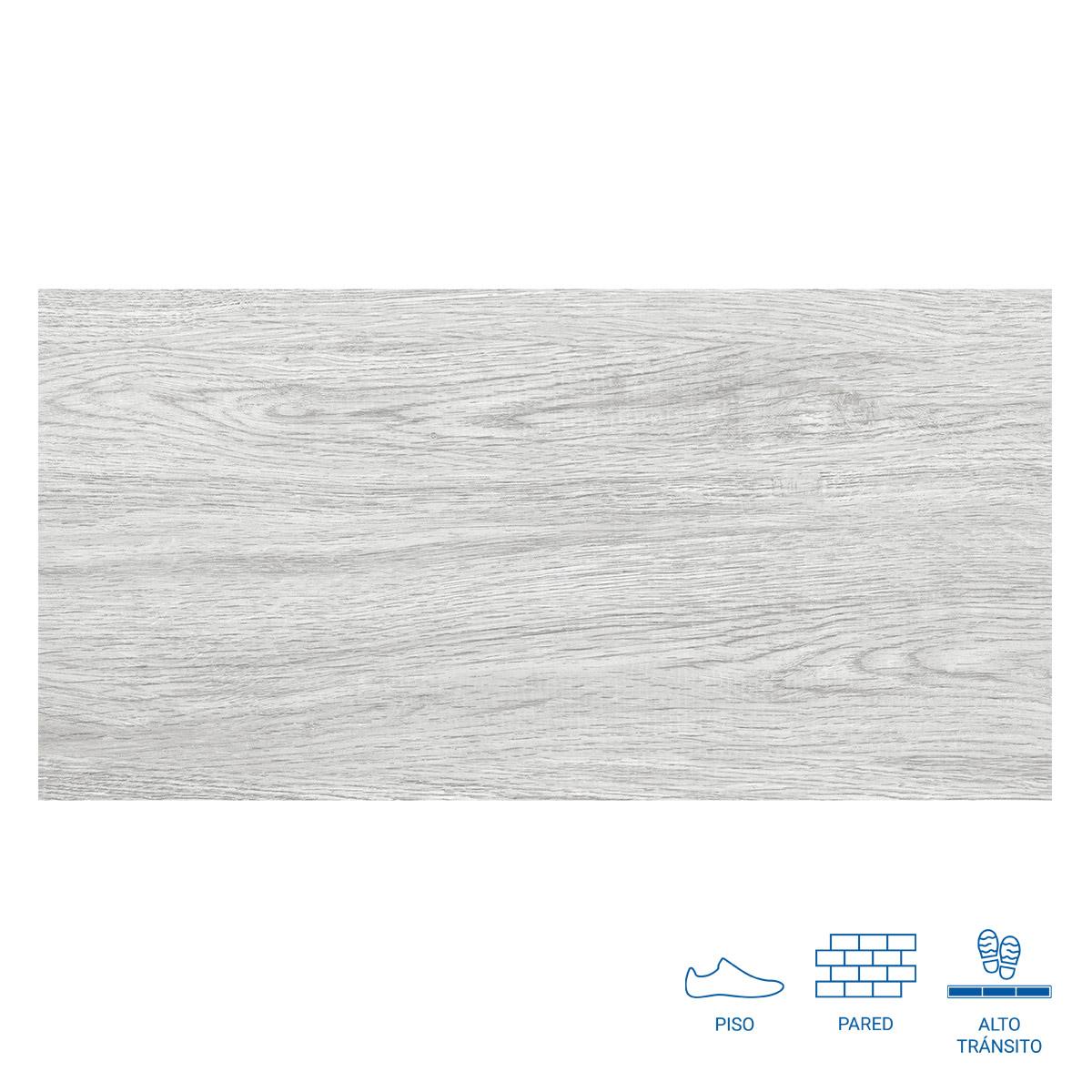 Piso Lacire II MAD Gris Mate - 30 x 60 cm - 1.80 m2