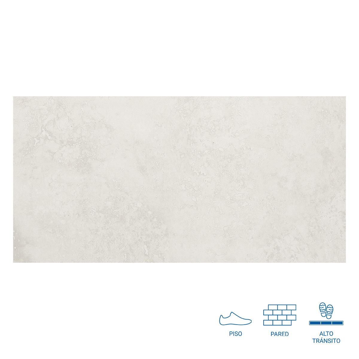 Gres Porcelánico Mineral Stone Blanco Mate - 30X61 cm - 1.67 m2