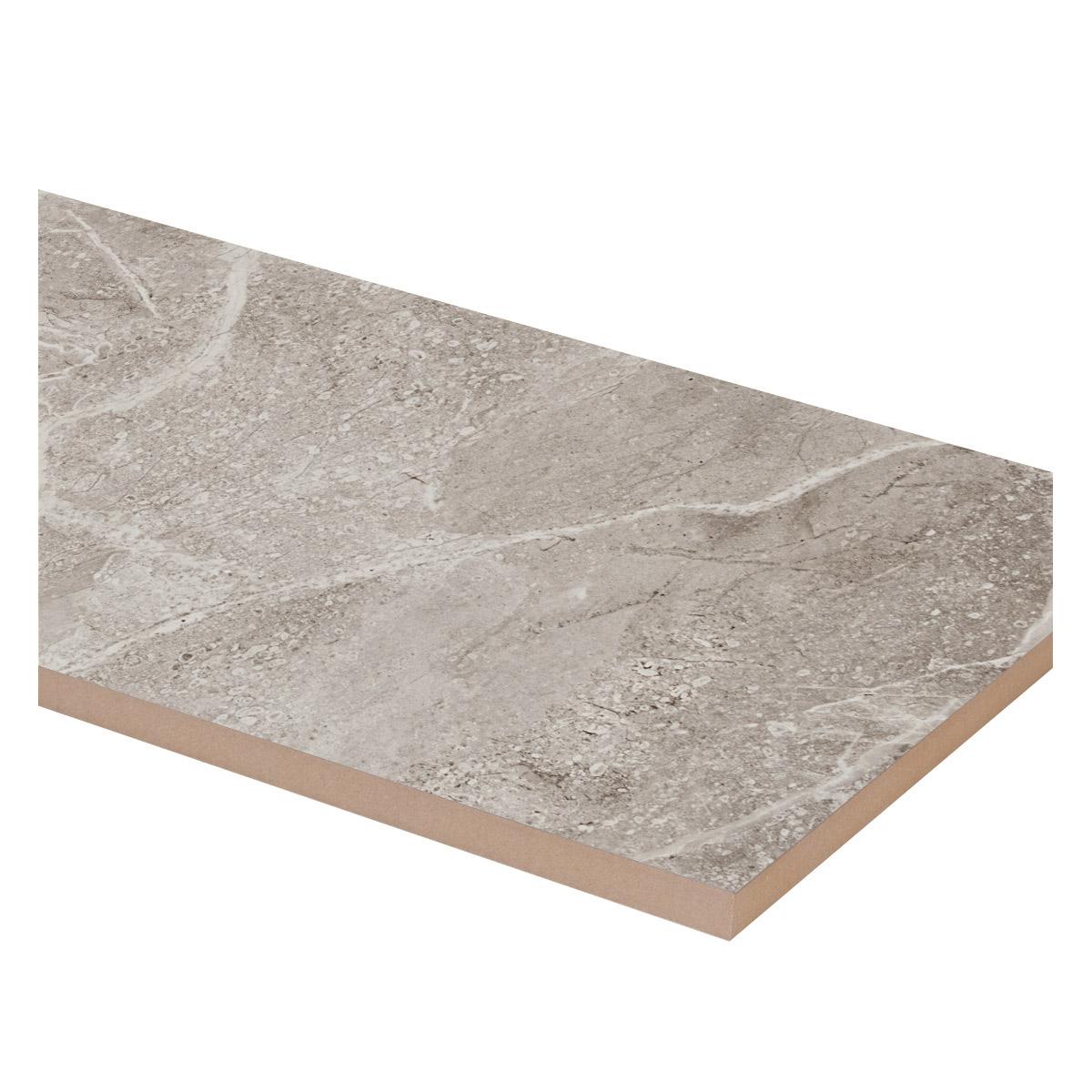 Porcelanato Sapphire Gris Brillante - 60X120 cm - 1.44 m2