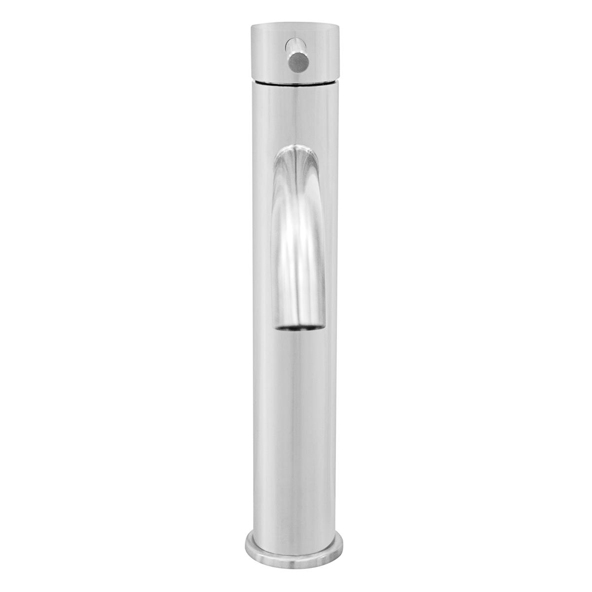 Monocomando Titan Helios P/Lavatorio Alto Al Mueble D/Acero Inox.