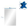 Espejo Italy Cristal Luz LED
