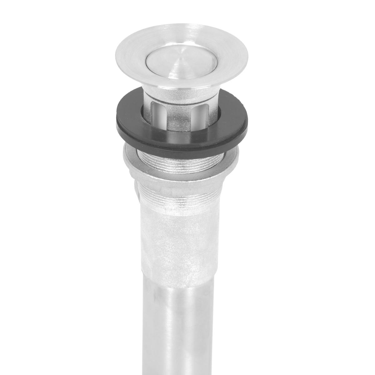 Monocomando Stal Para Lavatorio Alto - Plateado