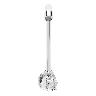 Llave Italgrif Bavaro De Lavadero A La Pared C/ Pico Giratorio De 5/8" Cromado Th2