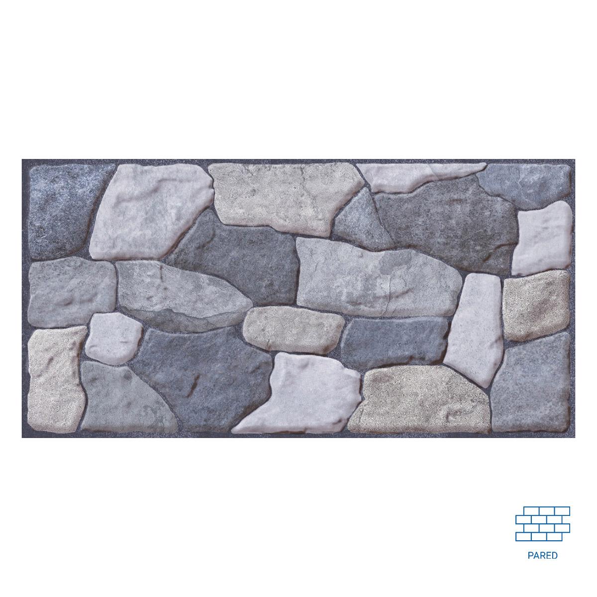 Mayólica Yungay Gris Brillante - 30X60 cm - 1.62 m2