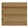 Wall Panel Natural Wood Madera - 18X290 cm