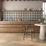 Porcelanato Keraben Terracota Modul Paja-Azul Mate. No Rect. Dest. 20X20 Caja 0.60 M2