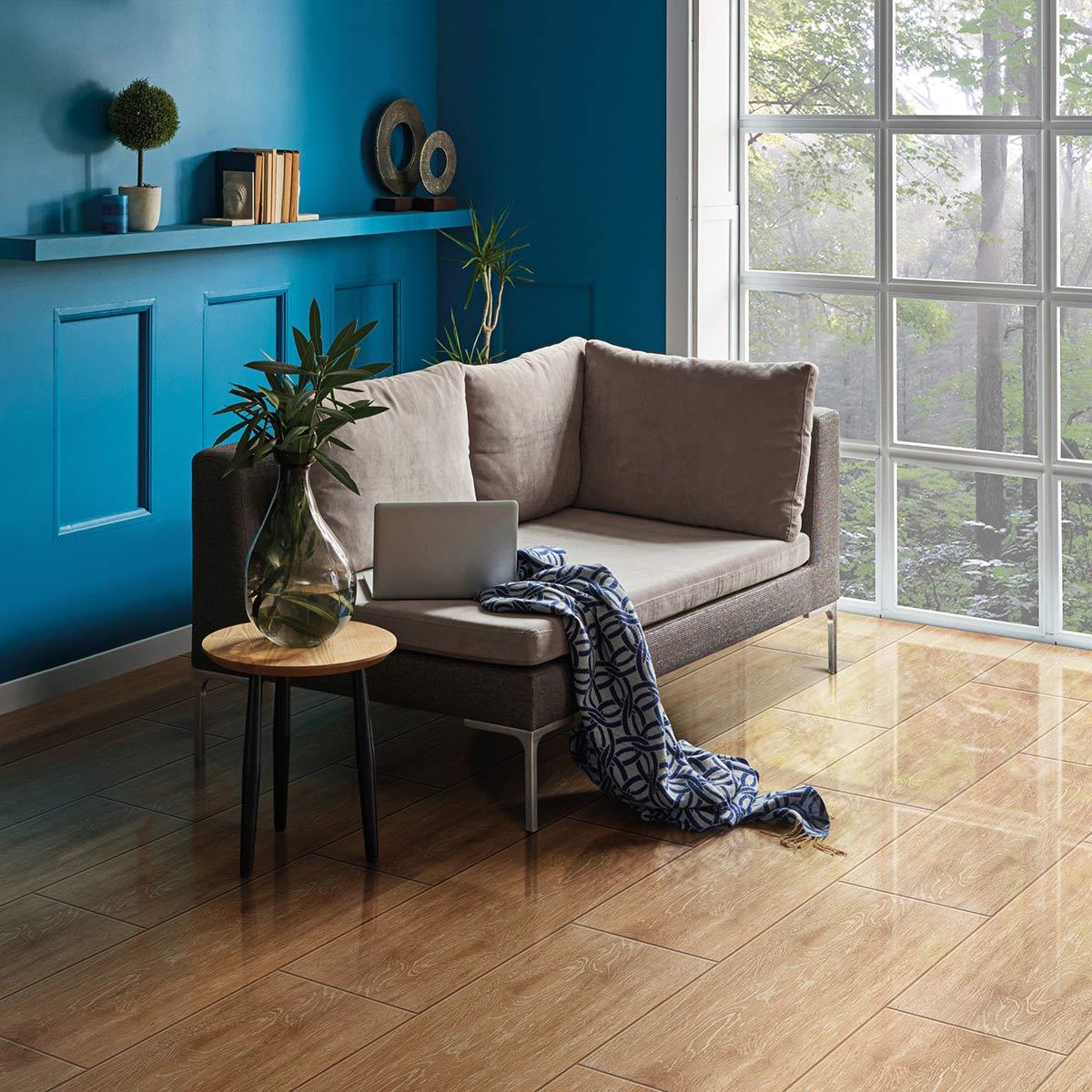 Piso Fresno Perla Mate Mad II - 20 x 60 cm - 1.20 m2
